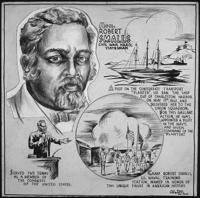 Robert Smalls: From Enslaved Pilot to Civil War Hero and Congressman